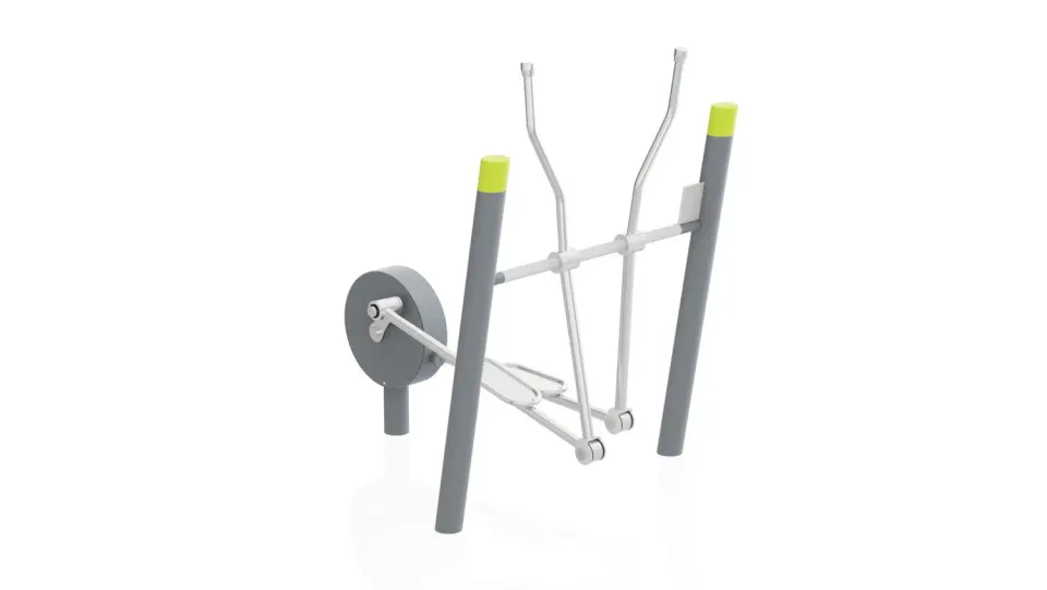 Denfit Cardio Cross udendørs crosstrainer skånsom