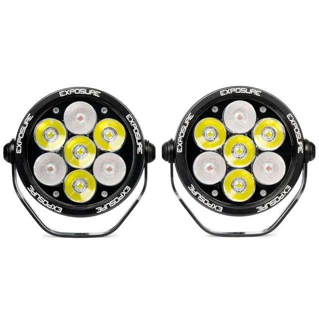 Exposure Radial 7 motorcykellygte par med kabel