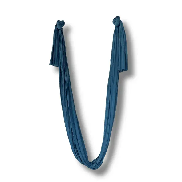 Aerial Shop Havblå Yoga Gynge Hammock 225 cm Bred