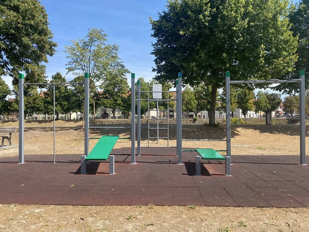 Denfit Streetworkout DSW4584 træningsstation udendørs