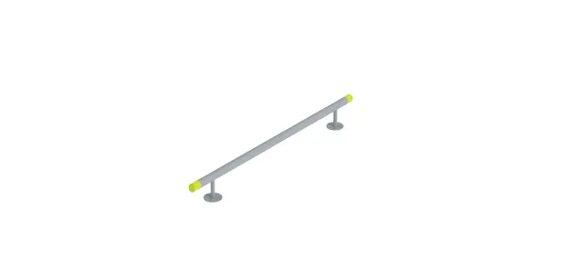 Denfit BasixFit Balance Beam balancebom stabilitet udendørs
