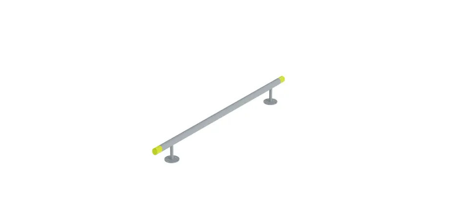 Denfit BasixFit Balance Beam balancebom stabilitet udendørs