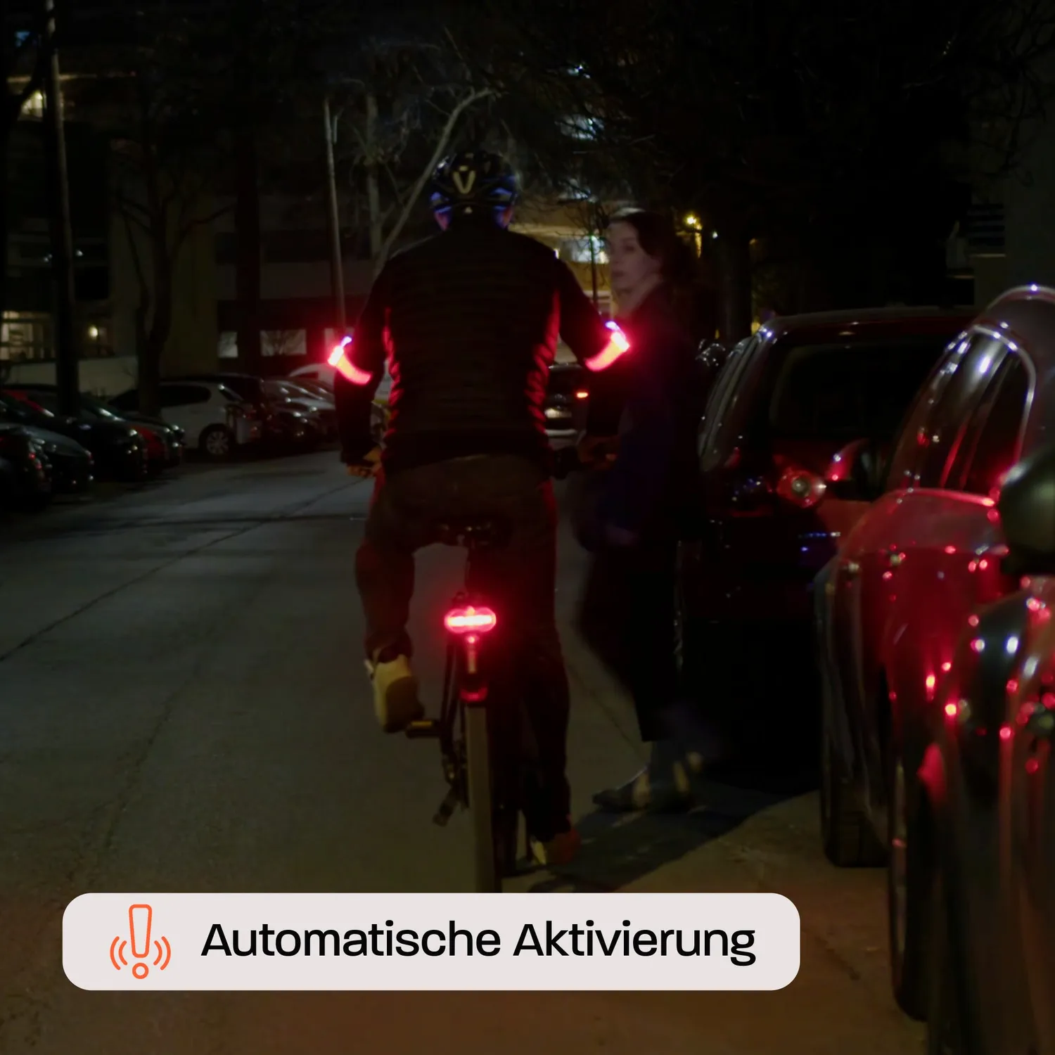 Flasher Duo LED armbånd 2-pak til cykel
