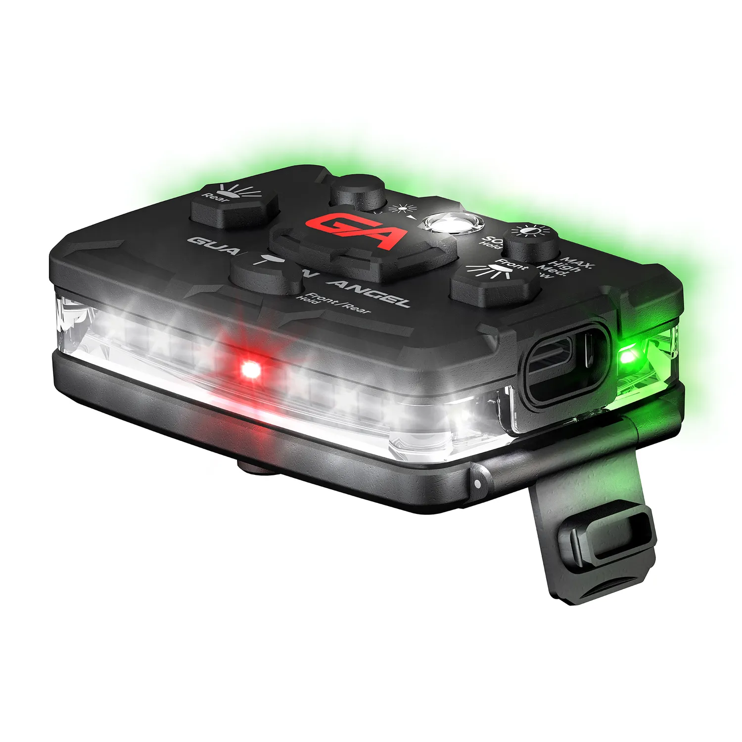 Guardian Angel Elite Series lygte hvid/grøn 800 lumen