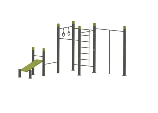 Denfit C010 træningsstativ udendørs street workout