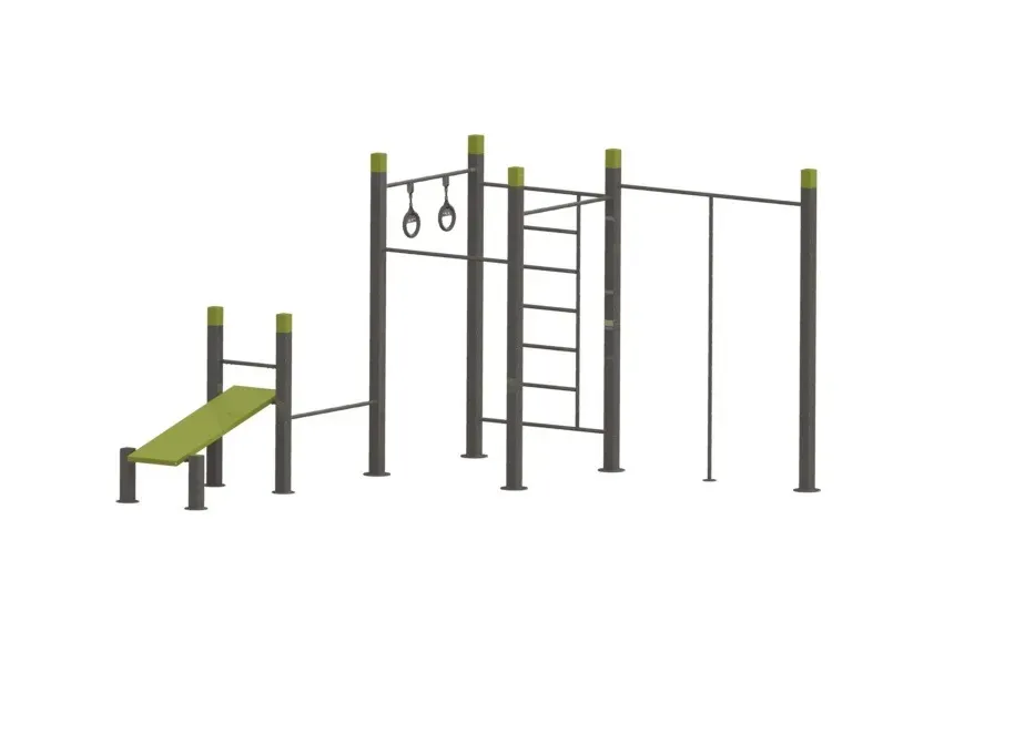 Denfit C010 træningsstativ udendørs street workout