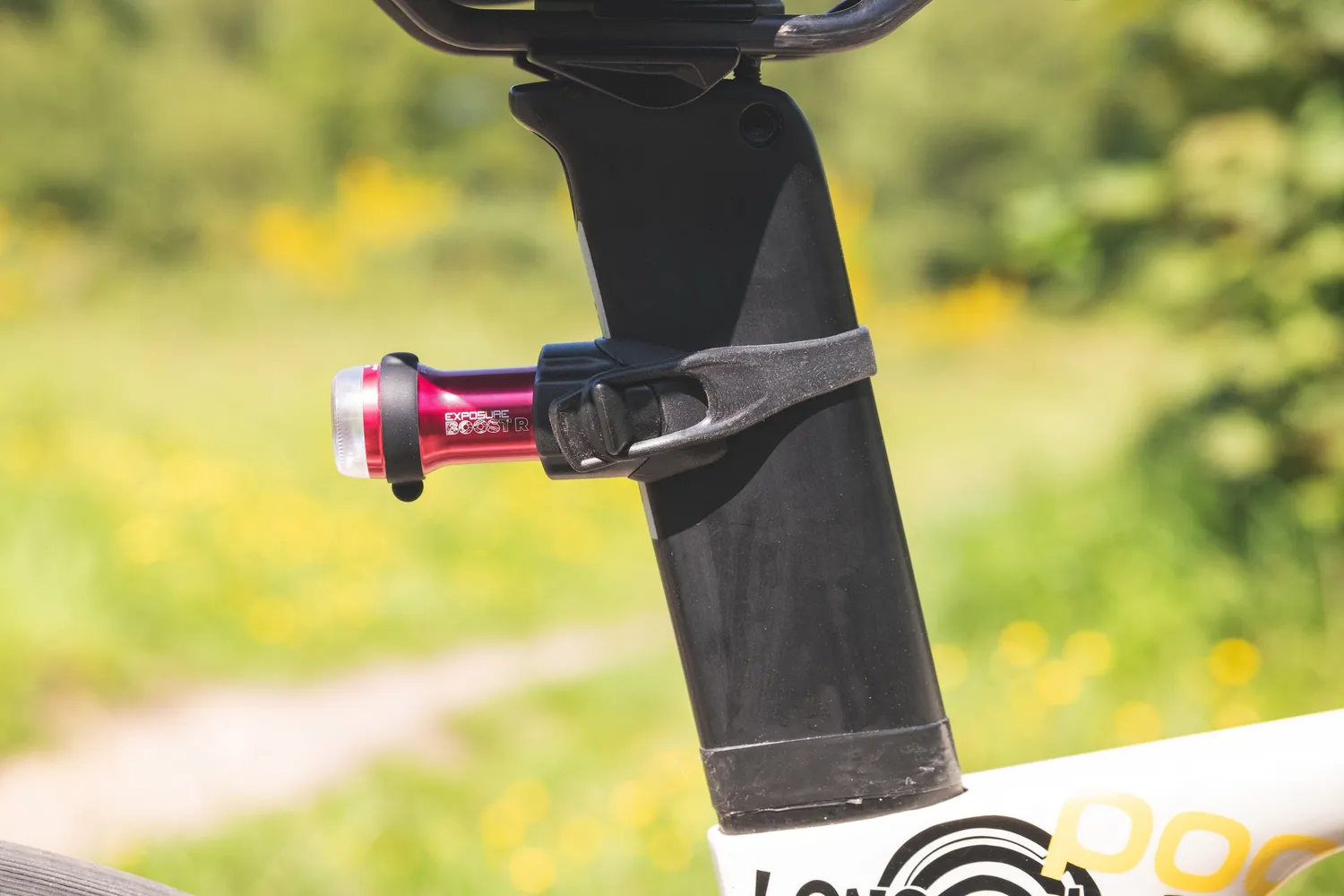 Exposure Lights Aero sadelpindbeslag + BOOST-R shim
