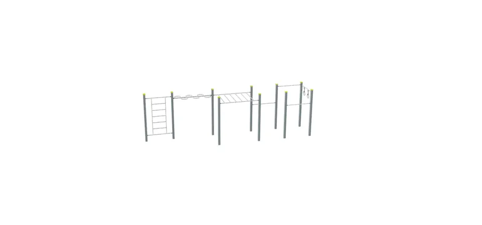 Denfit DSW4585 monkey bar wave pullup ringe