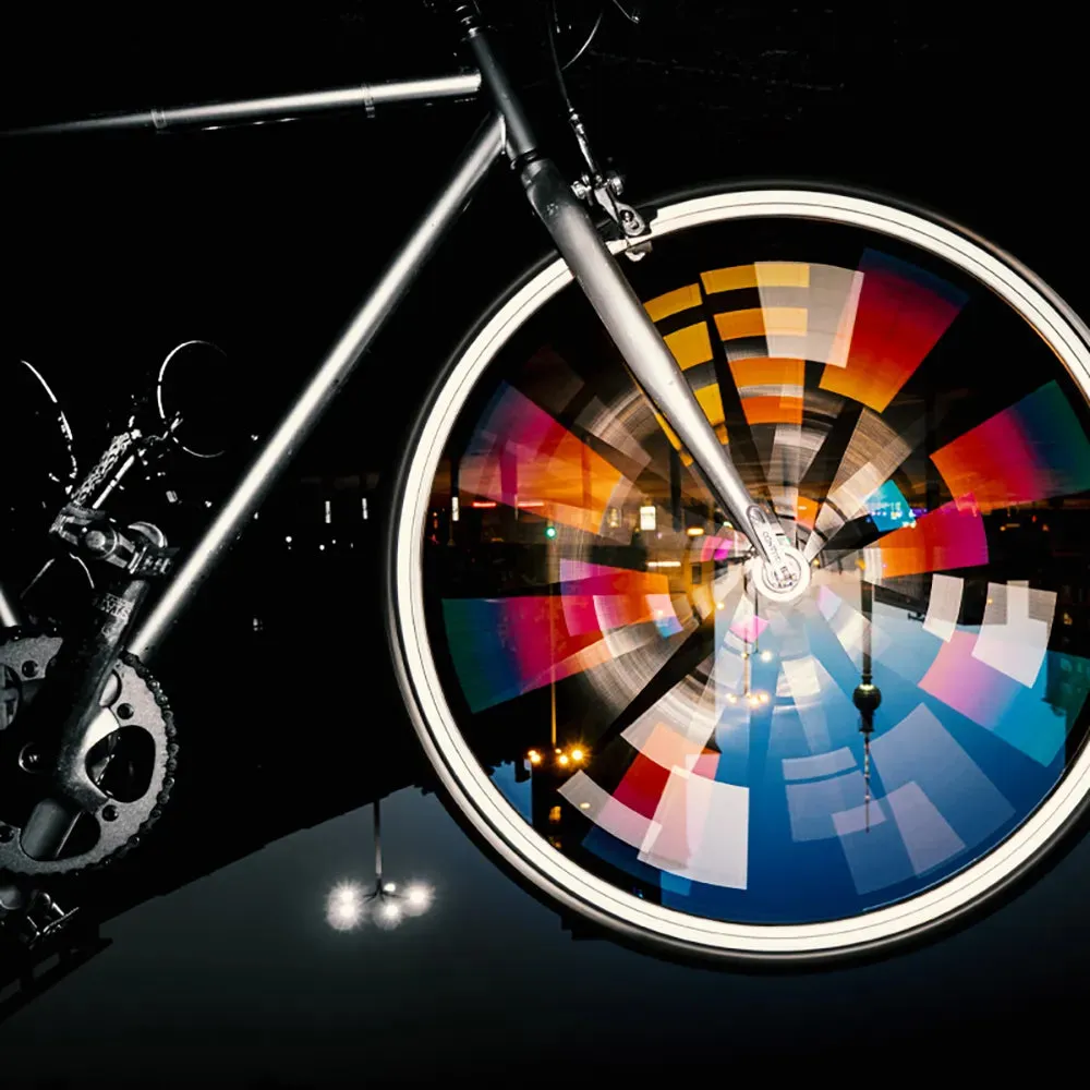 Reflective Berlin 360° klistermærkesæt cykel Totem Disco