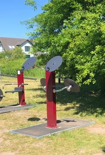 Denfit Urbangym WaxOnWaxOff Double træningsstation dobbelt