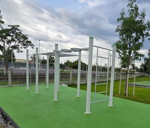 Denfit Streetworkout DSW4560 traeningsstativ wall wave