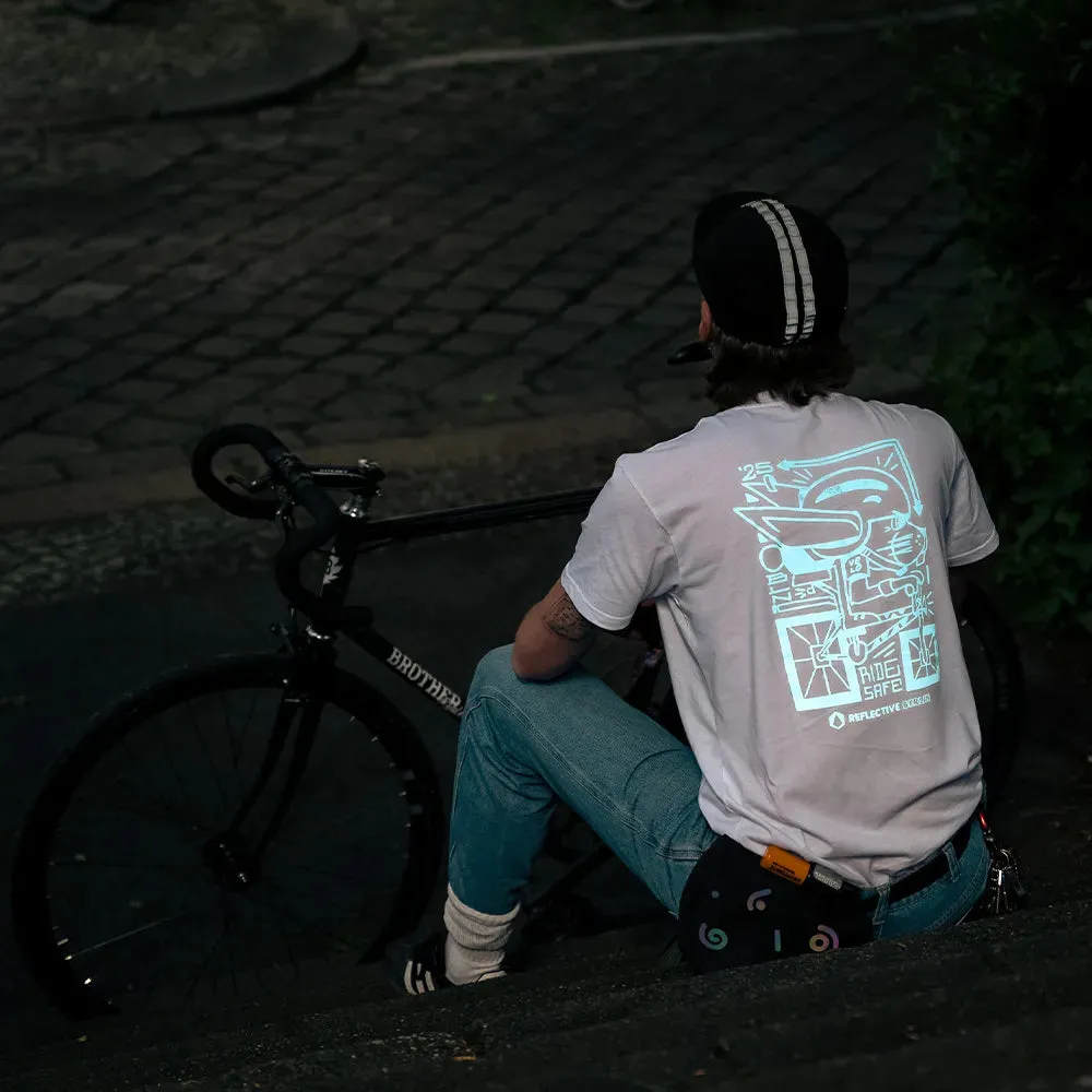 Reflective Berlin Ride VELO t-shirt reflekterende