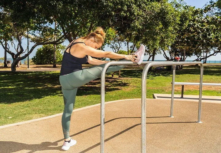 Denfit DSW4354 dipstativ parallel bars udendørs