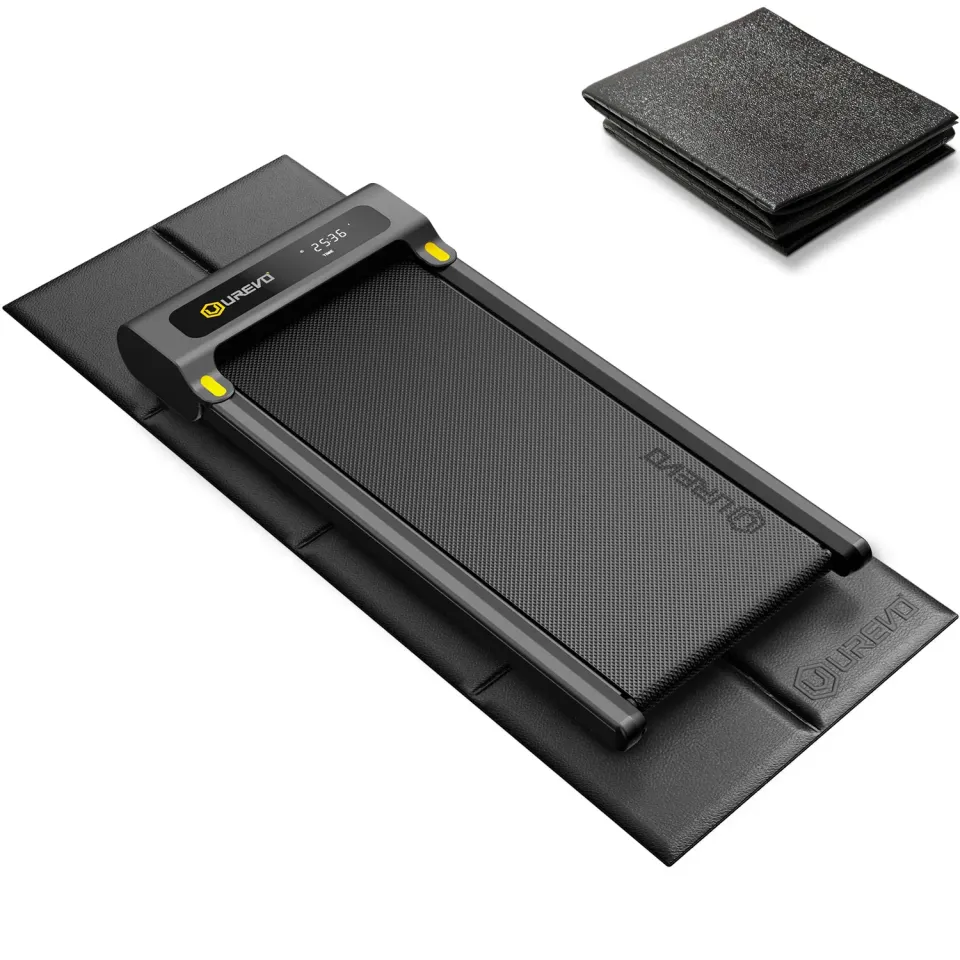 Urevo Foldable træningsmåtte foldbar støjdæmpende