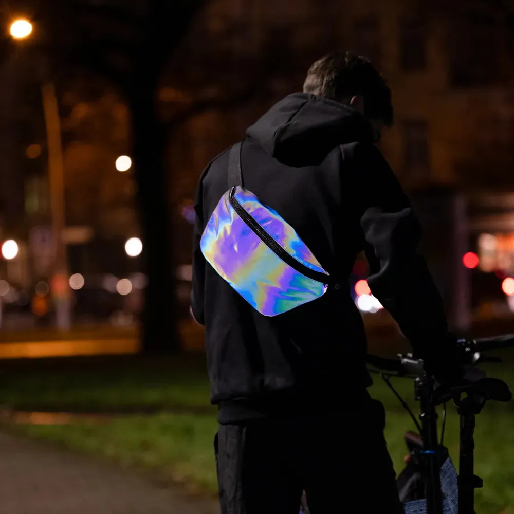 Reflective Berlin XL Pouch bæltetaske Rainbow reflekterende