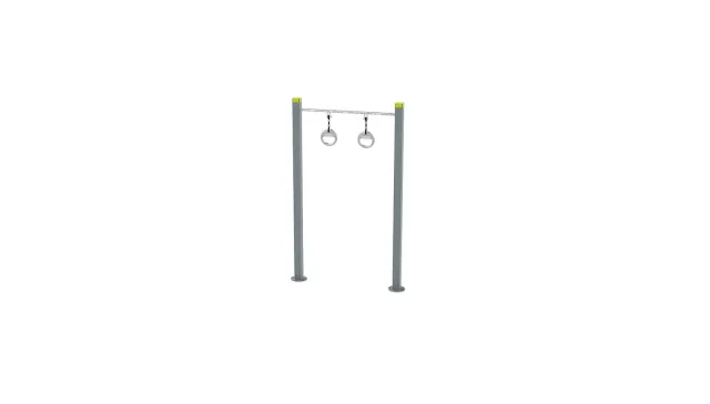 Denfit DSW4465 pull-up bar udendørs med ringe