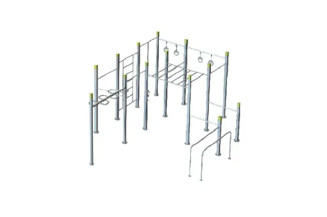 Denfit DSW4576 træningsstativ udendørs