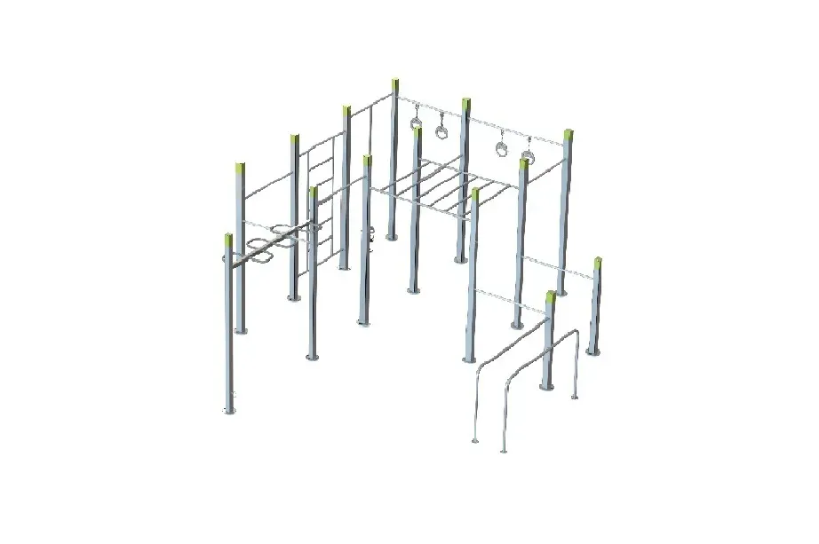 Denfit DSW4576 træningsstativ udendørs