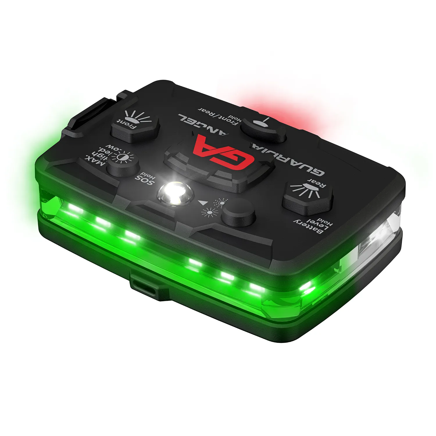 Guardian Angel Elite Series lygte hvid/grøn 800 lumen