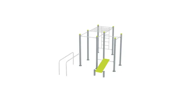 Denfit DSW4564 træningsstation monkey bars pull-up