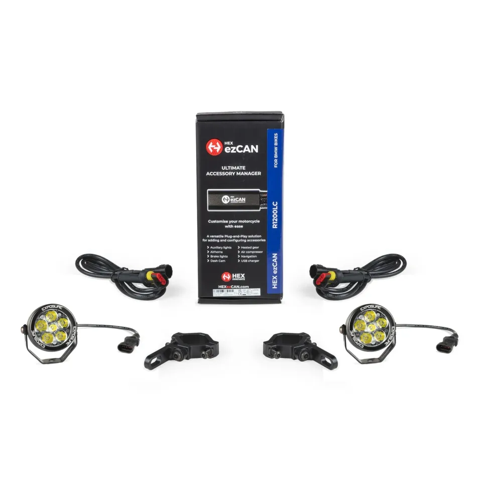 Exposure Lights Radial 6 motorcykel lygtesæt EZCAN