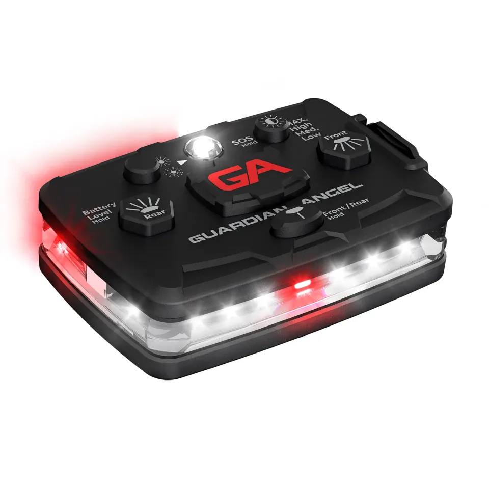 Guardian Angel Elite Series træningslygte hvid-hvid-rød 800 lumen