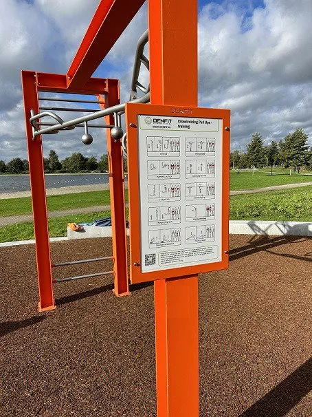 Denfit Crosstraining Pro Pull Ups pullup stativ udendørs