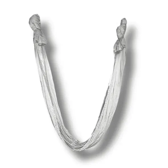 Aerial Shop Grå Yoga Gynge hammock med karabin 800 kg