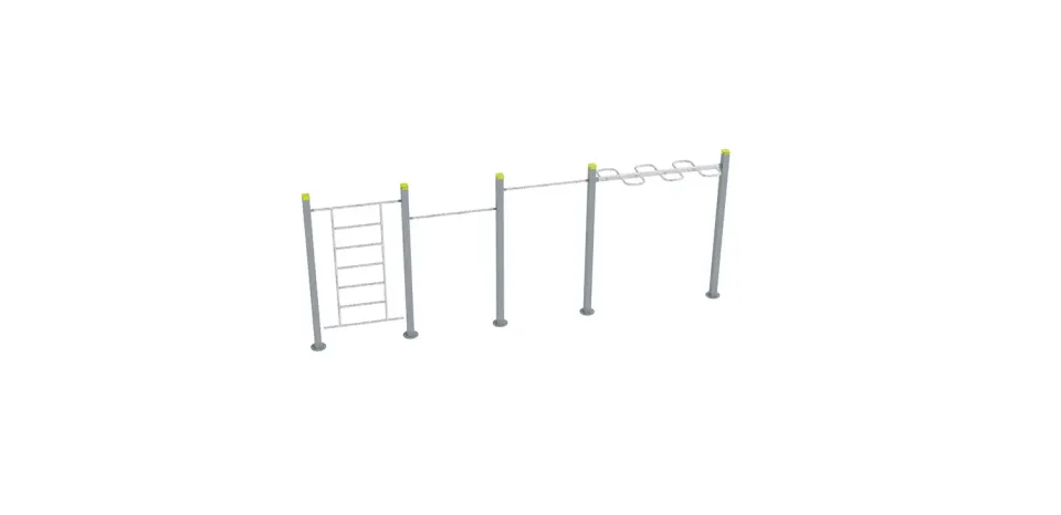 Denfit DSW4461 pullup stativ dobbelt wavebar