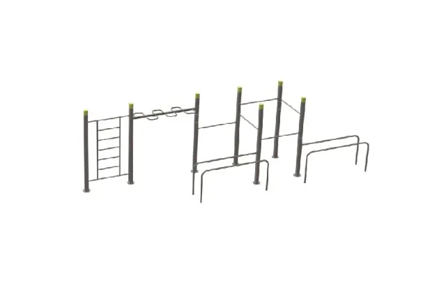 Denfit DSW4866 træningsstation udendørs