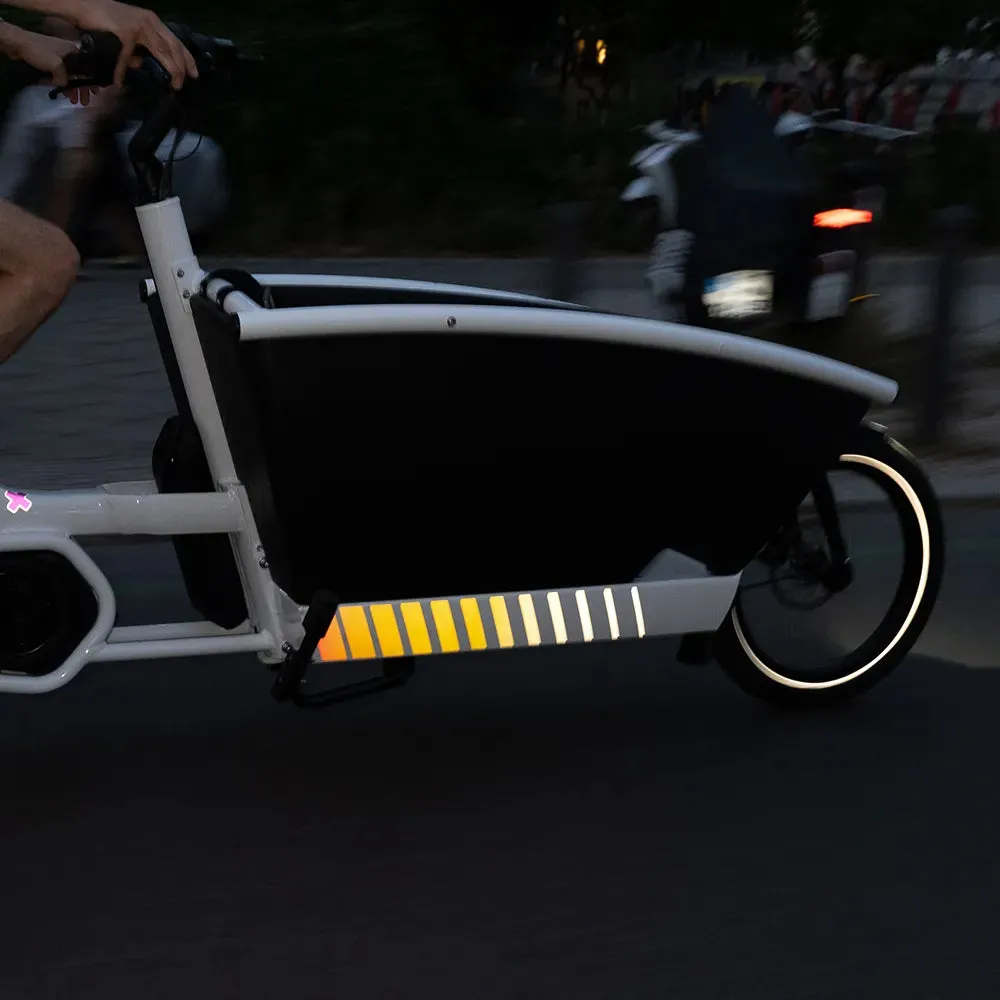 REFLECTIVE BERLIN Coffee Racer XL klistermærkesæt fire refleks