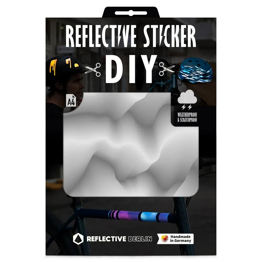 Reflective Berlin DIY Sticker Abyss refleksfolie neon