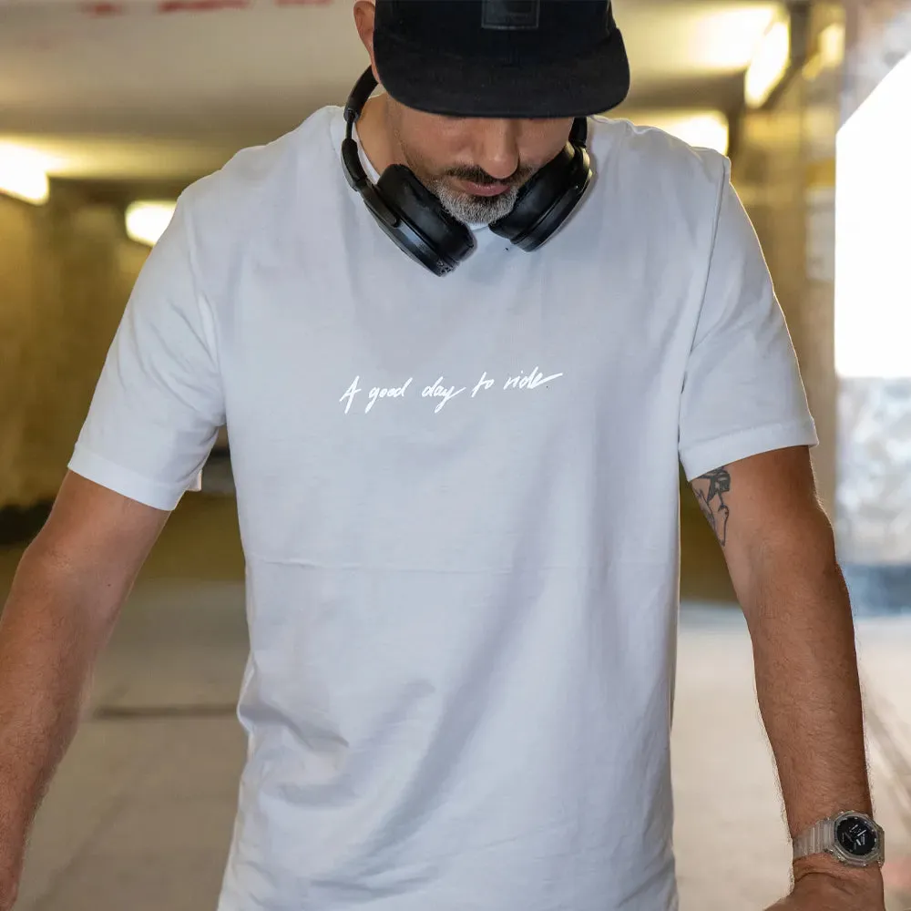 REFLECTIVE BERLIN Streetlife T-shirt hvid