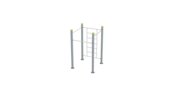 Denfit DSW4552 Wall pullup stativ 3 stænger