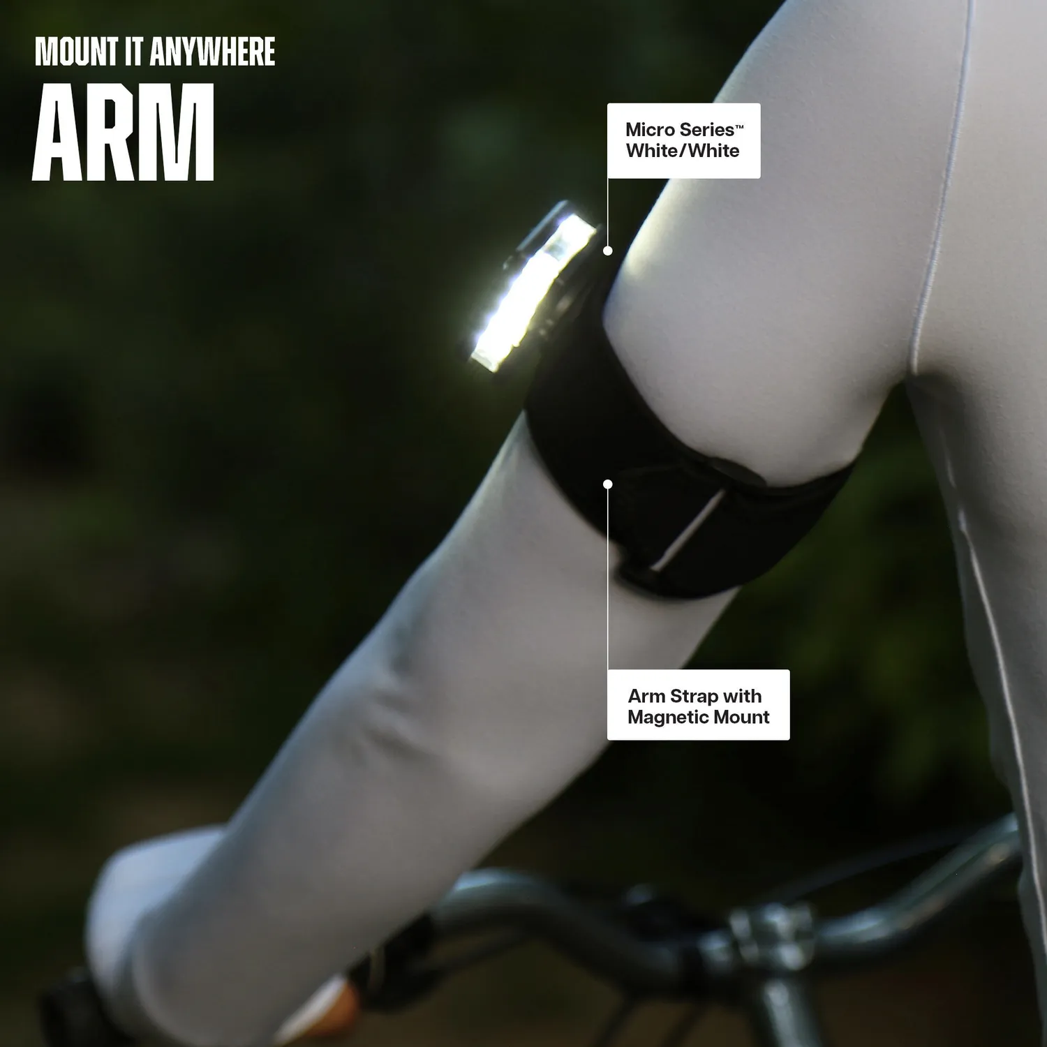 Guardian Angel Biking cykellygte 14 LED 360°