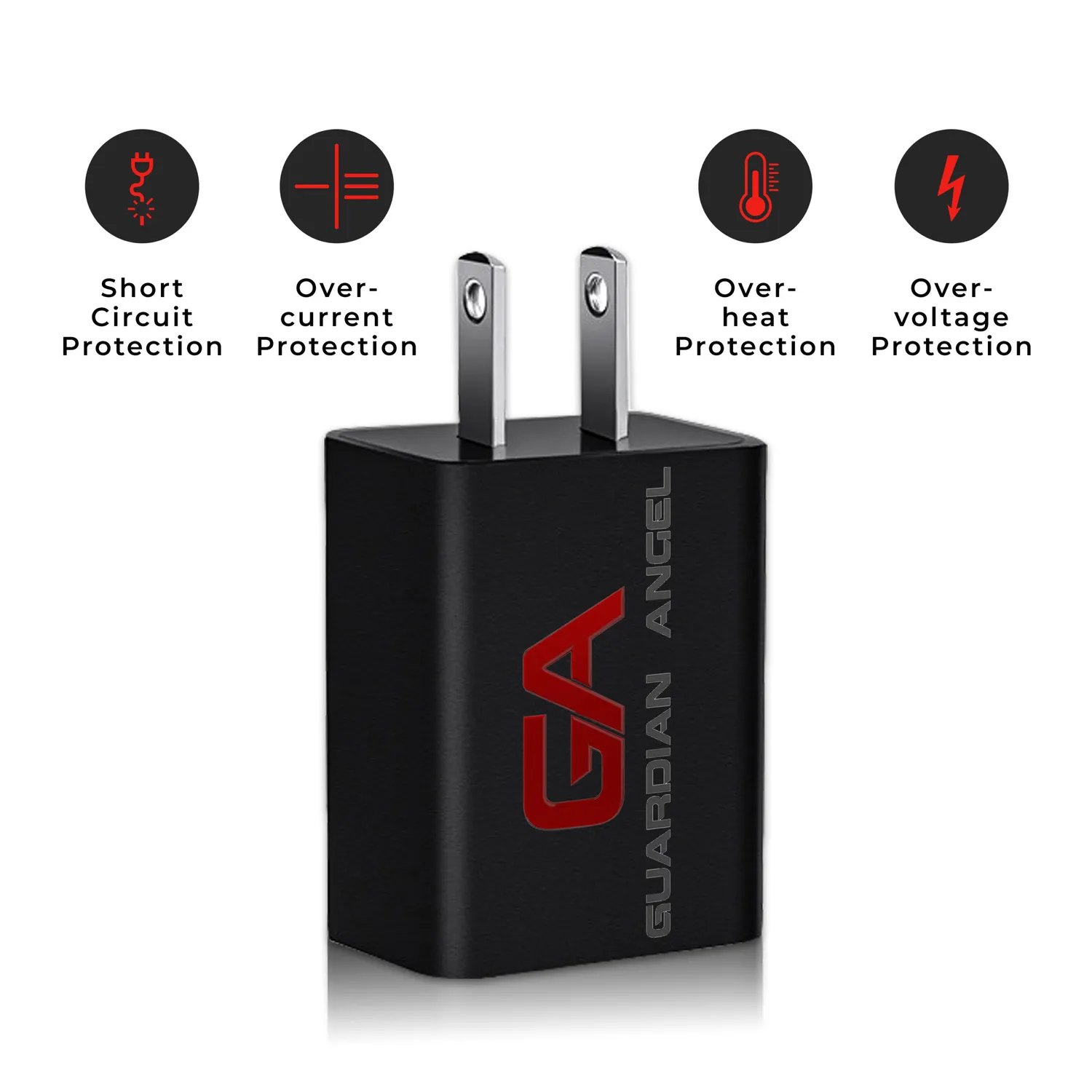 Guardian Angel strømadapter USB-C oplader med kabel