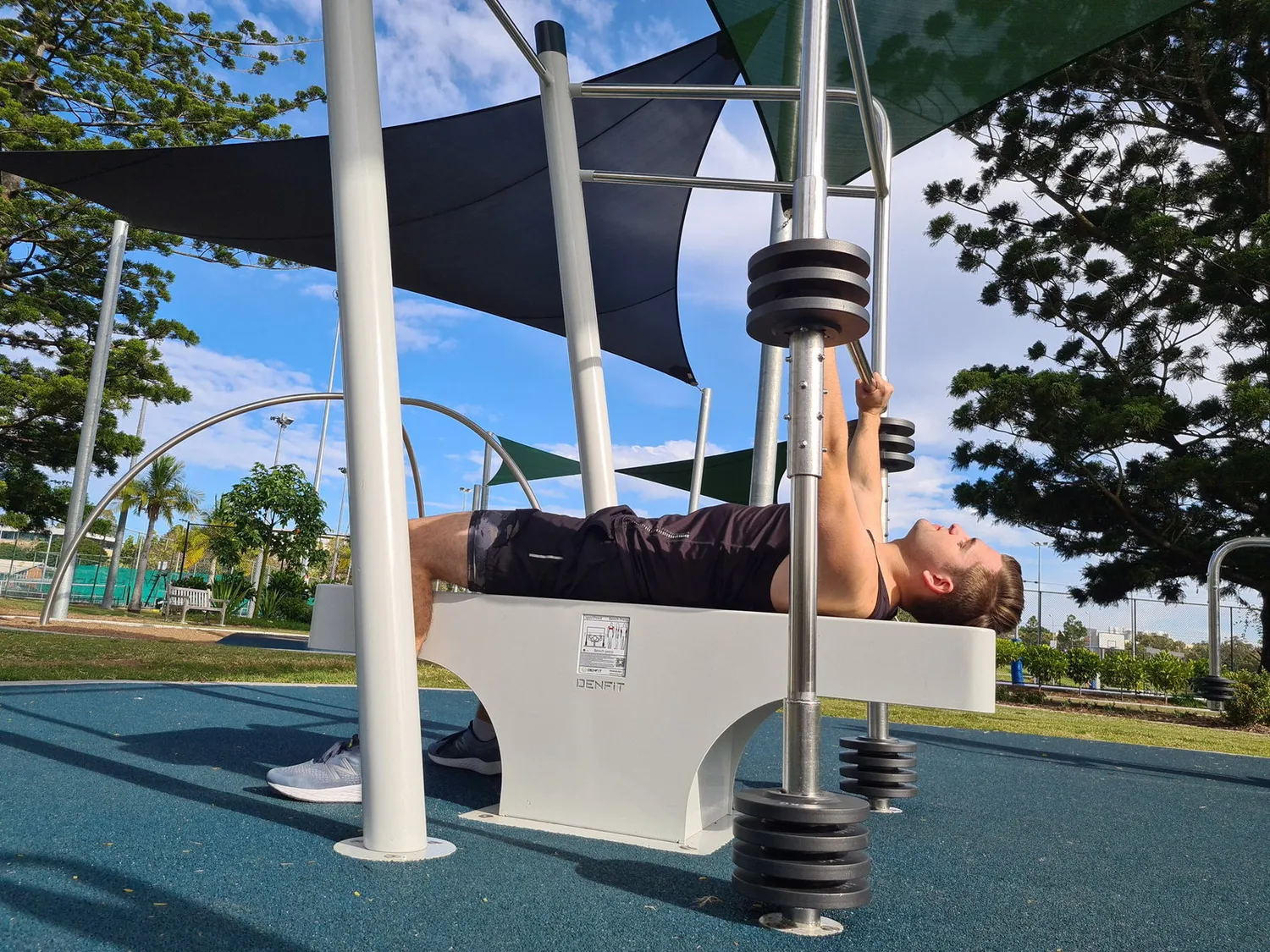 Denfit SportPoint Bench Press bænkpresstation
