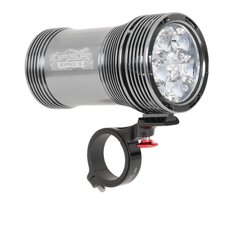 Exposure Lights Six Pack 15 cykellygte 6000 lumen B-vare