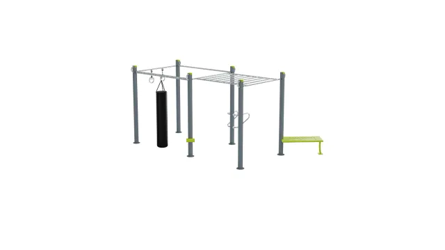 Denfit DSW4953 HIT træningsstation udendørs