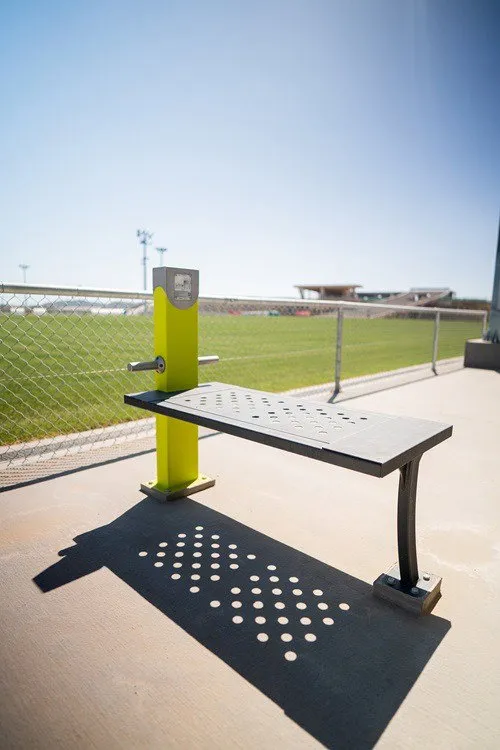 Denfit Urbangym AbShape mavestation udendørs