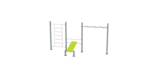 Denfit DSW4652 WaveBar træningsstation med bænk