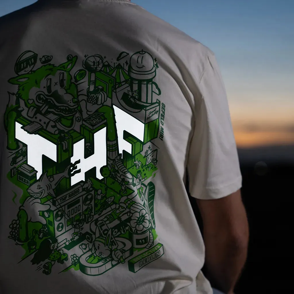 REFLECTIVE BERLIN THF T-shirt creme