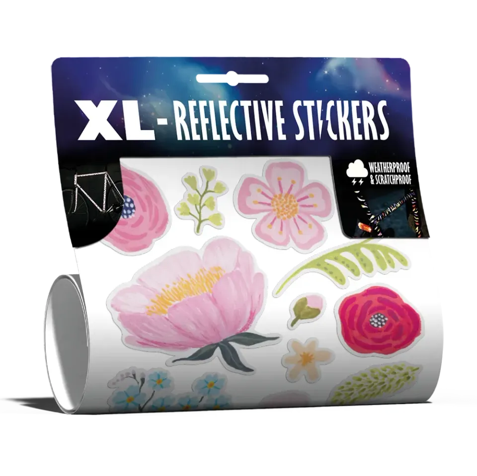 Reflective Berlin Emflowerment XL sticker kit blomster