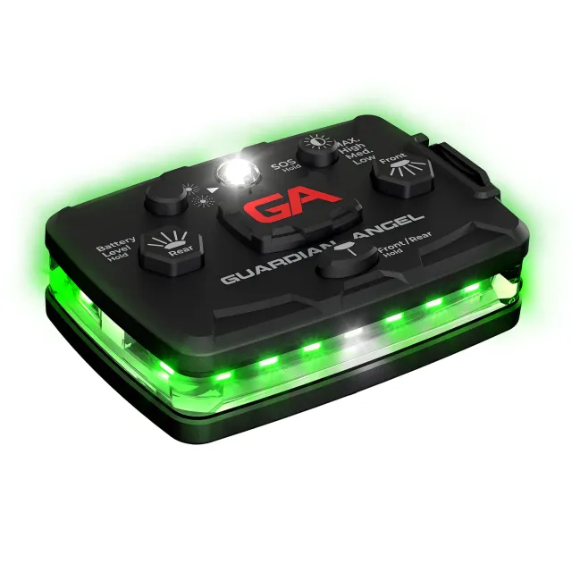 Guardian Angel Elite Series træningslygte grøn-grøn 800 lumen
