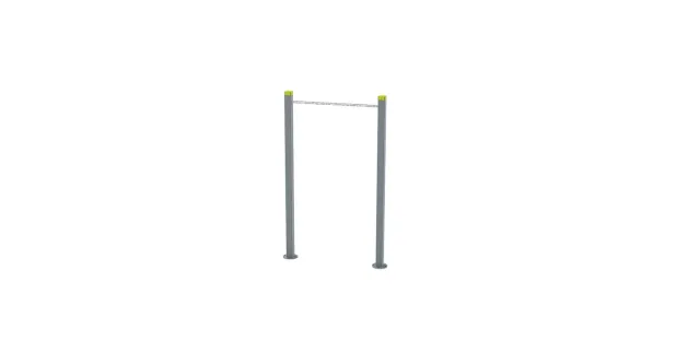 Denfit DSW4451 pullup stativ udendørs ryg styrke