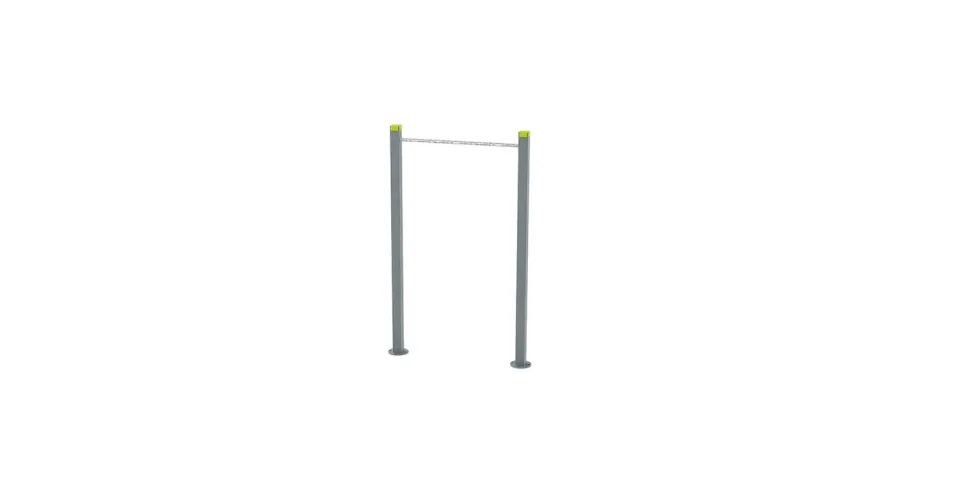 Denfit DSW4451 pullup stativ udendørs ryg styrke