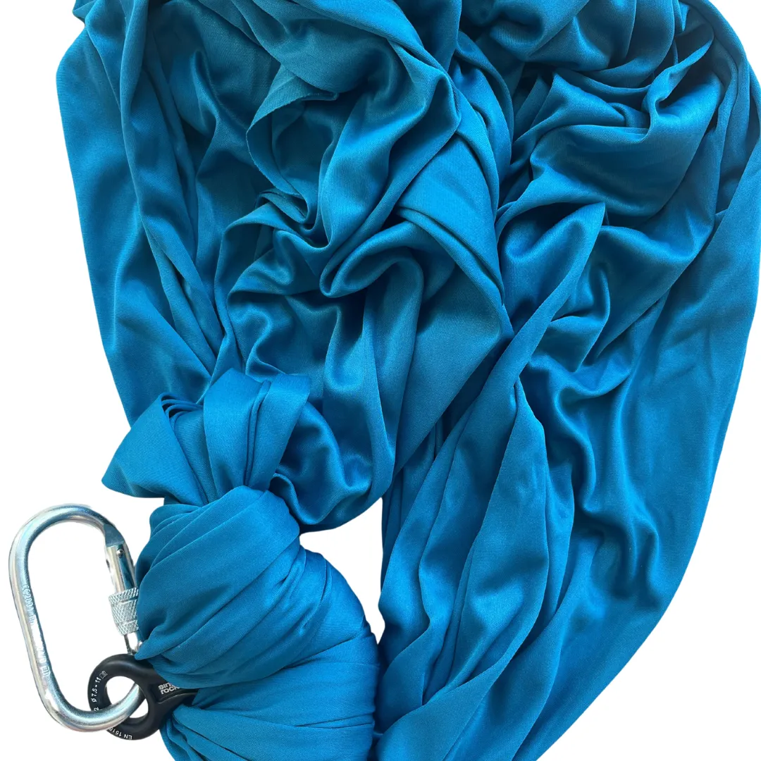 Aerial Shop Havblå Aerial Silk Slynge 150 cm Bred