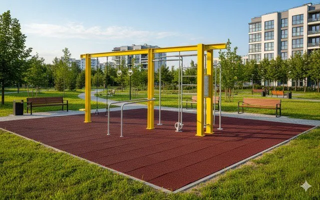 Denfit Crosstraining Pro 1.1 træningsstation udendørs
