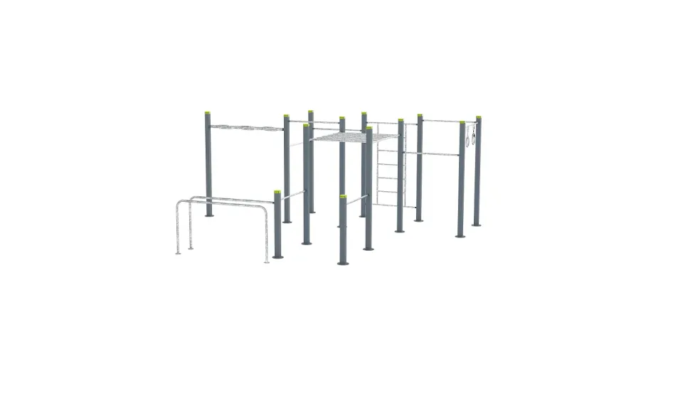 Denfit DSW4567 FreeMove M udendørs træningsstation