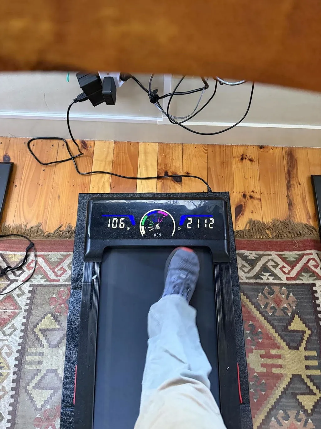 Urevo Foldable træningsmåtte foldbar støjdæmpende